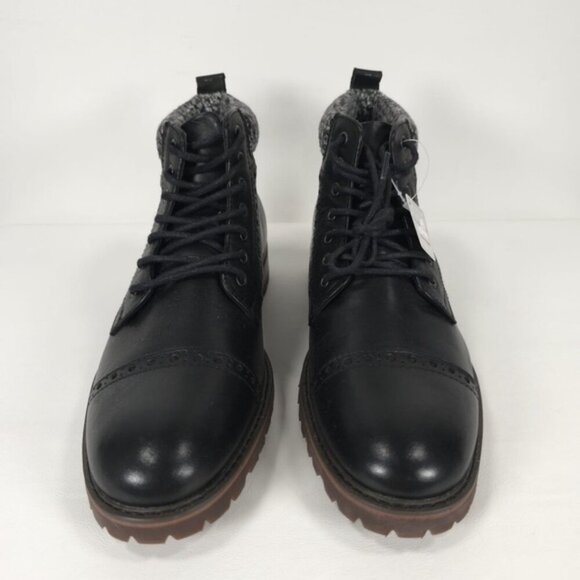 NWOB LA MILANO THOMAS GENUINE LEATHER Cap Toe Lace Up Casual Oxford Boots B51573 main image 12